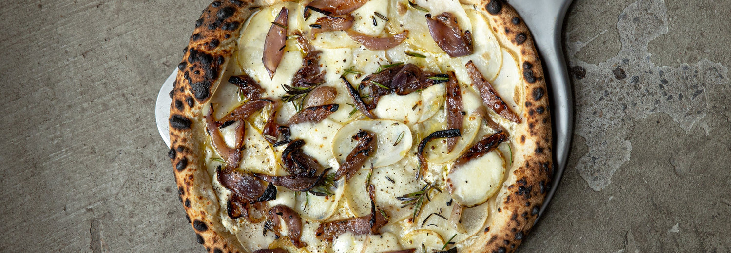 Potato & Onion Pizza