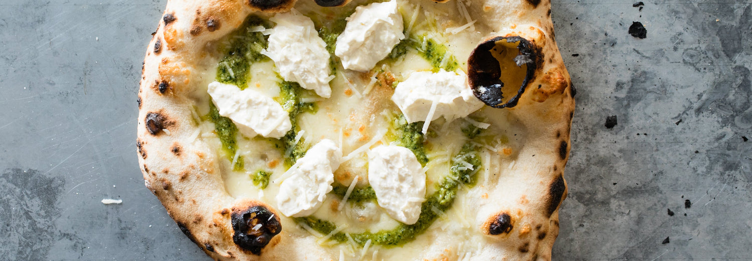 Jalapeno Pesto Pizza by Mike Fitzick recipe poster image