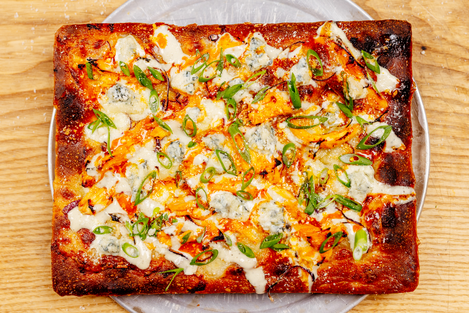 Buffalo Chicken Pizza recipe poster image