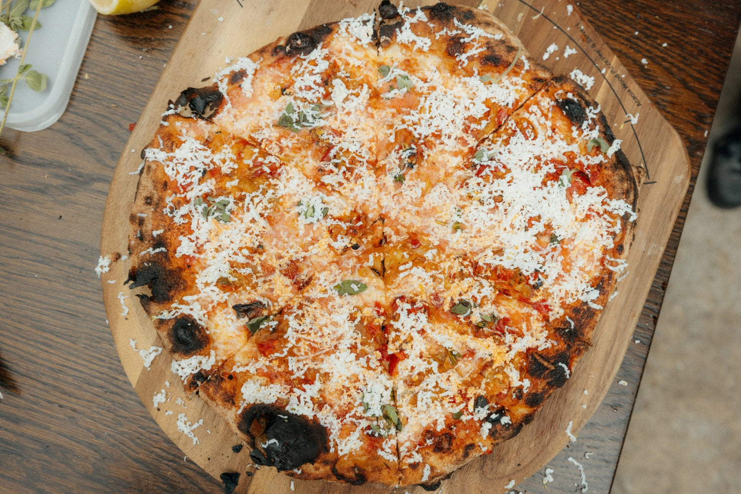 Aubergine & Ricotta Salata Pizza